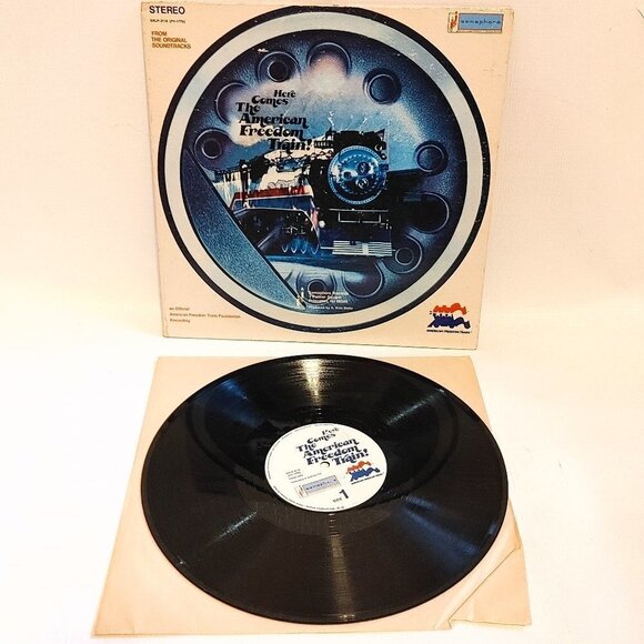Here Comes the American Freedom Train Vinyl Record - Picture 2 of 6
